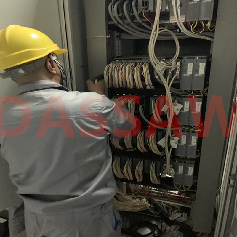 達(dá)索機(jī)電技術(shù)團(tuán)隊為濰坊石化企業(yè)做點檢維護(hù)